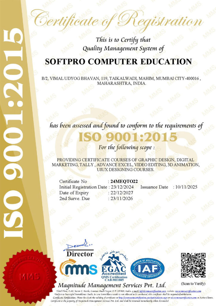 iso certified institute in mumbai